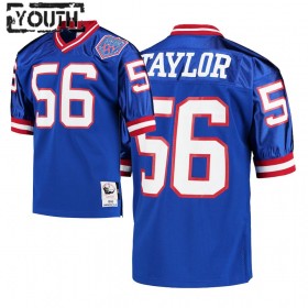 New York Giants Tröjor Lawrence Taylor 56 Nike Royal 1990 Throwback - Barn